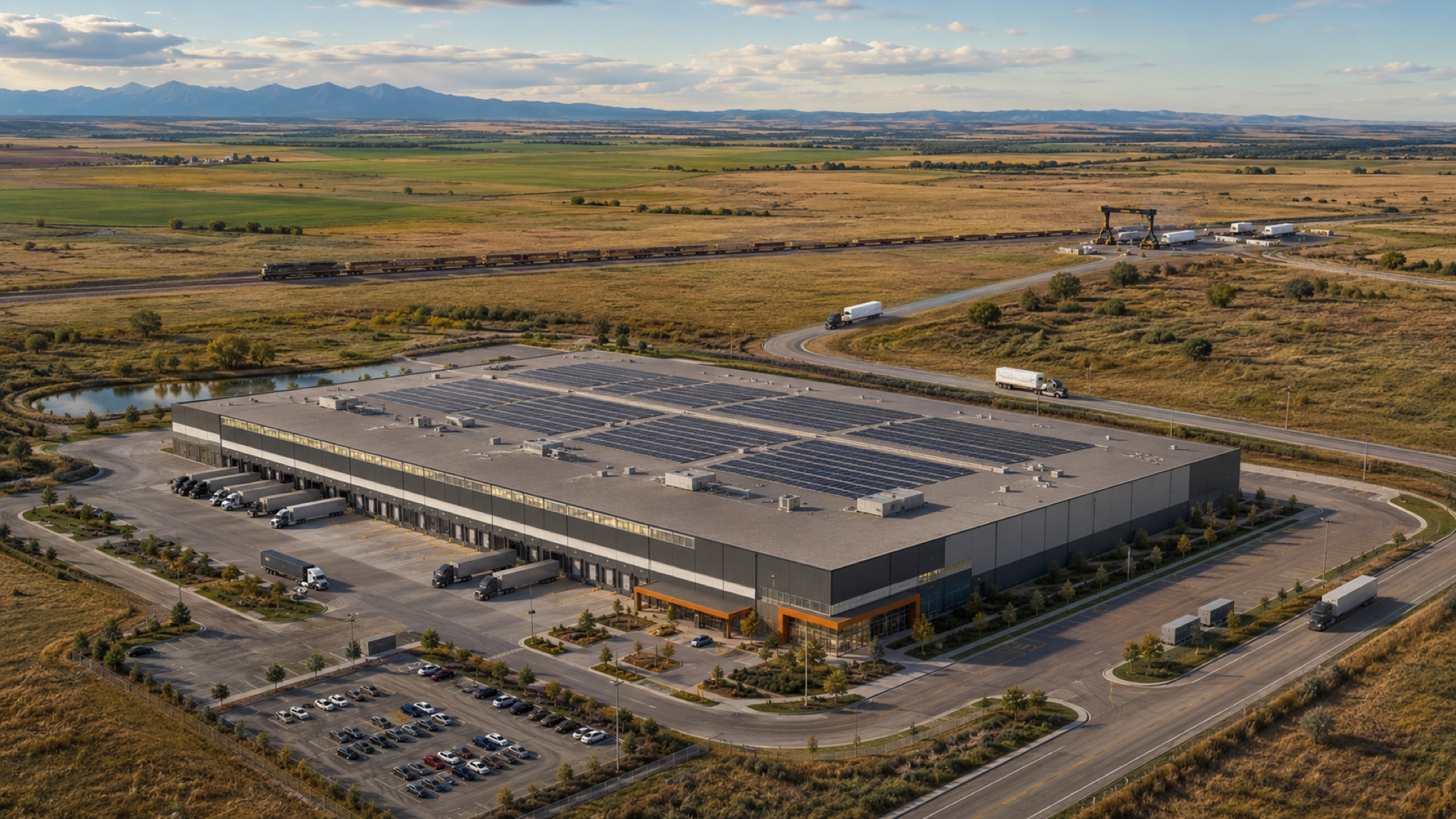 The planned RovoSmart volumetric production facility site in Colorado